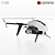 Pulse Aero Vapor 55: Heavy-Duty Drone with Advanced Lidar System 3D model small image 1