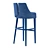 Elegant Polaire Barstool: Contemporary Design 3D model small image 2