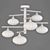 Elegant Italux Fiorenzo Ceiling Lamp 3D model small image 2