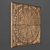 Wood Wall Panel by Billy Moon 3D model small image 2
