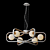 Maytoni Modern Avola Gold Pendant Lamp 3D model small image 2