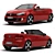 VW Golf GTI Cabriolet 2013: Roof-Optional High-Detail Model 3D model small image 1