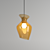 Elegant Malvasia Pendant Lamp 3D model small image 2