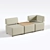 Malta 2-Seater Sofa: Stylish and Compact 3D model small image 3