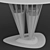 Winchester Dining Table - Essential Home 3D model small image 2