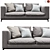 Modern Minotti Andersen 178 Sofa 3D model small image 1