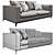 Modern Minotti Andersen 178 Sofa 3D model small image 3