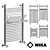 Luxury Warmth: Nike LDPV Heated Towel Rail 3D model small image 1