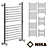 Sophisticated Heated Towel Rail 3D model small image 1