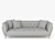 Modern Capetown Sofa with Texture 3D model small image 3