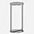 Elevate your space with the Untitled Chrome Side Table 2.0 3D model small image 1