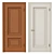 Elegant Classic Interior Doors 3D model small image 1