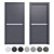 Profil 11E Telescopic Door 3D model small image 1