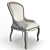 Elegant Enigma Classic Chair 3D model small image 2