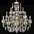 Sparkling Schonbek 1718-23 Chandelier 3D model small image 1