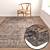 Luxury Rug Set: High-Quality Textures. 3D model small image 2