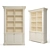 Modern Wooden Bookcase 3D model small image 1