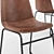 Modern Dining Chair Set 3D model small image 2