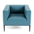 De Sede Armchair: Sleek & Stylish Seating 3D model small image 2