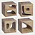 Versatile Wooden Cube Set 3D model small image 2