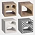 Versatile Wooden Cube Set 3D model small image 3