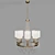 Elegant Ring Chandelier 3D model small image 1