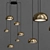 Elegant Tooy MOLLY Pendant Light 3D model small image 1