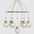 Brioni Chandelier: Luxury Illumination by Woka 3D model small image 1