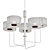 Luxury Quintet Chandelier 3D model small image 1