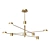 Minimalist LED Chandelier - Lampatron SUNSHINE 8 3D model small image 1