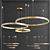 Sleek & Chic Chandelier Collection 3D model small image 3