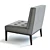 Monaco Armchair: High-Detailed 3D Model 3D model small image 3