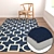 Luxury Carpet Set: High-Quality Textures 3D model small image 2