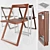 Transforming Table Dakota & Foldable Chair Set 3D model small image 3