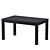 Modern Extendable Dining Table 3D model small image 1