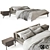 Elevated Elegance: Floyd Hi Bed & Bedside Stilt 3D model small image 1
