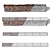 Granite Stone Wall - Seamless and Versatile 3D model small image 3