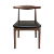 Horn Wood Chair: Modern Elegance 3D model small image 3