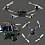 DIY Quadcopter Kit: Affordable, Homemade Design 3D model small image 3