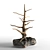 Bronze Tree Rock Jewelry Holder 3D model small image 3