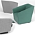 Vitra Lounge Chair: Chic & Comfy 3D model small image 2