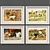 Contemporary Dogs Art Collection 3D model small image 1