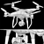 Phantom 4 Pro: Advanced Obstacle Avoidance 3D model small image 3