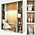 Versatile Bedroom Library: Space-Saving Shelf 3D model small image 1