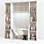 Versatile Bedroom Library: Space-Saving Shelf 3D model small image 3