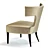 Portman Armchair: Luxurious Comfort for Any Space 3D model small image 3