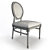 Elegant Baroque Chairs Collection 3D model small image 2