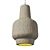 Checkmate Bishop Pendant: Chic Chess-inspired Lighting 3D model small image 2