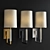 Elegant Clout Sconce Illumination 3D model small image 1