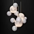 Title: Bolle and IC Glass Chandeliers 3D model small image 3